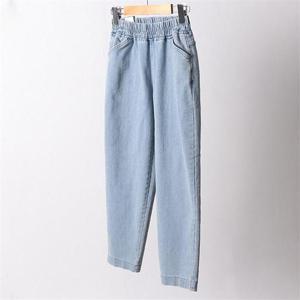 빅사이즈사랑해요 D538L108 블루스판배기데님팬츠 LO