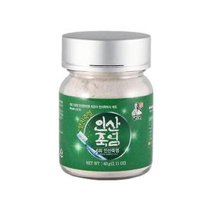 [인산죽염] 6회 구운 최은아박사 양치죽염 분말 (60g)