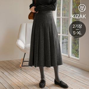[캔마트] 키작아도 모직 스커트 (겨울플리츠)