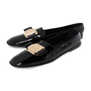 페라가모 바라보우 여성 로퍼 ZAMIRA NERO 0768944 (발볼 C)