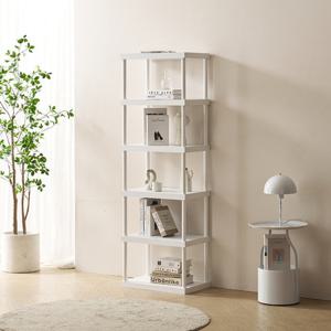 히트가구 [착불배송 상세확인] A2209 5단 선반 책장 550 6colors