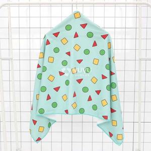 엄지척 짱구잠옷 극세사 비치 가운 1P 여름 물놀이 담요 타월