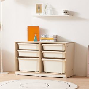 인터데코 바구니서랍 장난감 수납장 94cm  P0000BAL