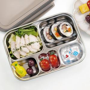 인콕 인콕 스텐 다이어트 식판 직사각 5구+뚜껑