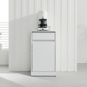 인터데코 정수기 밥솥 전자레인지대 주방수납장 40cm P0000BMB