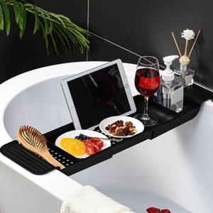 엄지척 욕조 반신욕 트레이 목욕 거치대 길이조절 테이블