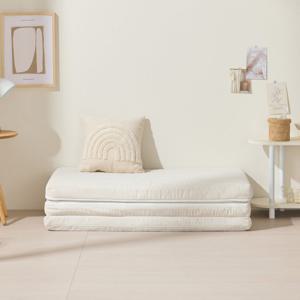 더코이즈 더코이즈 국산 매트리스 침대 커버 5~7.5cm 3단 접이식 S