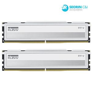 클레브 [서린공식] 에센코어 클레브 DDR5-6000 CL30 FIT V WHITE 패키지 서린 (32GB(16Gx2))