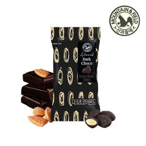 [산과들에] 다크초콜릿아몬드 초코볼 30봉 (초콜릿견과 간식)