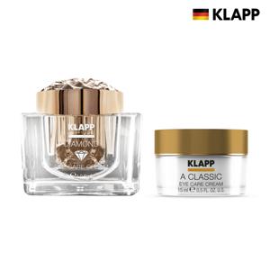 [시크릿오픈] 클랍 다이아몬드 아이크림 30ml 1개(EXP 26.08)+비타민A 아이크림 15ml 1개(EXP 26.08)