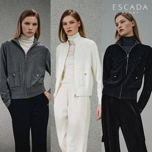 [ESCADA SPORT] 에스카다 스포츠 25FW 울 블렌드 글램 니트 재킷 1종
