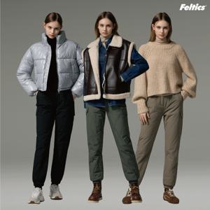 [Feltics] 펠틱스 25FW 여성 오리털 패딩 팬츠 2종 (F518W)