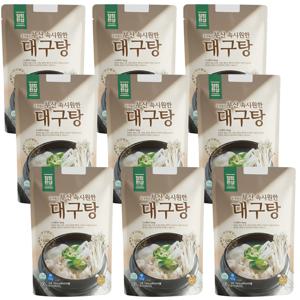 [청정한상] 부산 속시원한 대구탕 700g 9팩 / 부산 유명 맛집