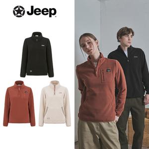 [런칭가 99000원] 24FW 지프 여성 플리스 반집업 3종