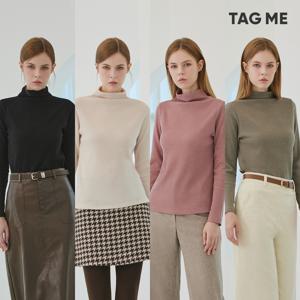 [런칭가 59900원][TAG ME]태그미 기모 골지 풀오버 4종