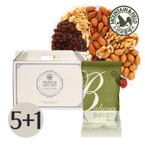 [5+1] 산과들에 하루견과 원데이발란스그린 30봉 명절선물세트