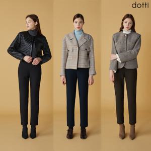 [도티 dotti] 도티 여성 사방스판 기모 본딩 팬츠 3종 (PGSW)
