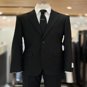 지오지아 25SS 블랙 사계절 정장 세트 ADF5SB1301