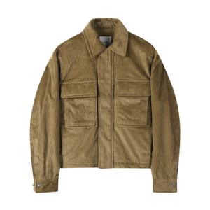 [단 하루 라이브특별전] 베이지 코듀로이 블루종 CWUAA24514BEX