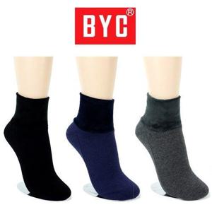 BYC 기모 버선 3켤레/여성덧신/여자덧버선양말