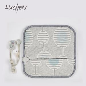 [루첸] 도트 번아웃 극세사 풋워머 SAB-0500 (블루)