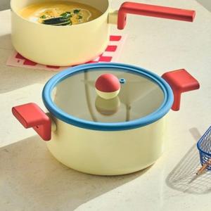 네오플램 대니쉬 IH 인덕션 양수냄비 18cm