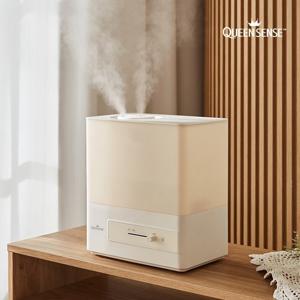 [QUEENSENSE] 24년형 퀸센스 듀얼노즐 4.3L 대용량 초음파 가습기 QSHD-S430