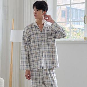 [알콩단잠]남자 남성 겨울 스판 극세사 빅사이즈 잠옷 홈웨어 파자마 실내복 세트