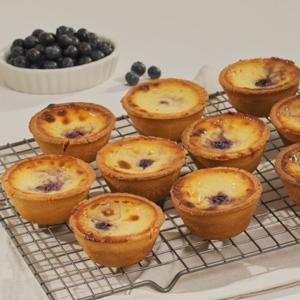 [달덩이 타르트] 과즙폭발 블루베리크림치즈 달덩이 타르트 (75gx6개입)