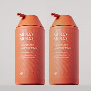 모다모다 제로 데미지 리페어 샴푸 500g 2통