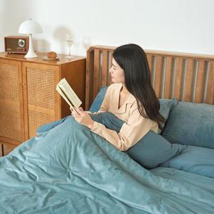 모찌모찌 밍크극세사 옥수수솜 겨울 차렵이불(Q)