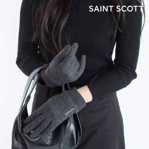 세인트스코트 시보리 스마트 터치 여성 겨울 모 장갑