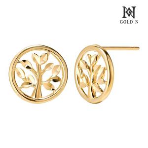 골드앤 18K 행운나무 귀걸이