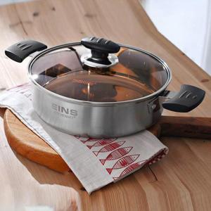키친아트 아인스 인덕션 전골냄비 샤브샤브 밀푀유나베 전골 팬 냄비 찌개냄비 26cm