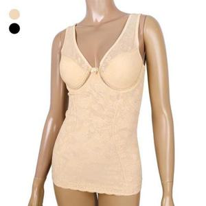 갤러리아_[바풀] 문직망 파워넷 몰드컵 바디쉐이퍼 치마올인원 - 와이어