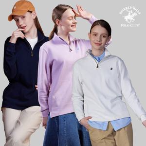 [매장동일 정품][비버리힐즈폴로클럽]여성 스프링 클래식 하프집업 셔츠 3종