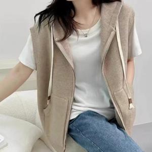 [로라제이] 밀리후드조끼 R0152