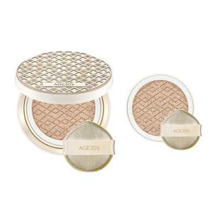 에이지투웨니스 팩트 AGE20s 실크 하이 커버 쿠션 본품1개 리필1개