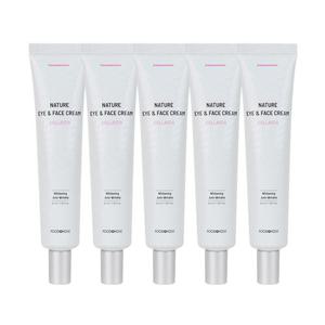 (5개)푸드어홀릭 네이처 콜라겐 아이 앤 페이스 아이크림 40ml
