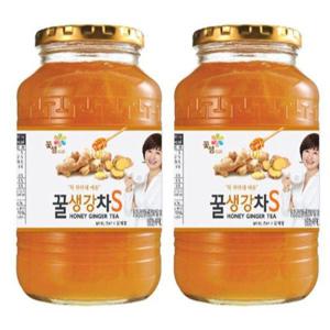 갤러리아_꽃샘 꿀생강차S 1kg x 2개