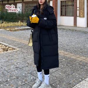 [쉬즈프리티] 베로카잇템롱패딩_여성패딩점퍼