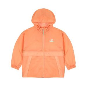 NB 뉴발란스 키즈 스트레치 우븐 홑겹 바람막이 재킷 바람막이 오렌지 NK9ACB104U-80