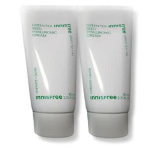 [영양친구] 이니스프리 그린티 씨드 히알루론산 크림 80ml 2개