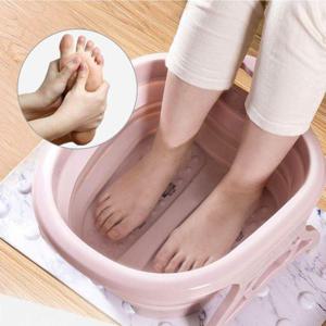 접이식 족욕기 발 지압 욕조 캠프윈 WFKZKAG