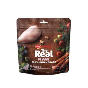 [하림펫푸드] 더리얼로우 캣 닭고기 시니어 50g (유통기한:26.02.19)