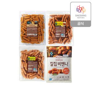 청정원 정통 프리미엄 소시지 리치부어스트 4종 1.5kg x 2개 (택1)