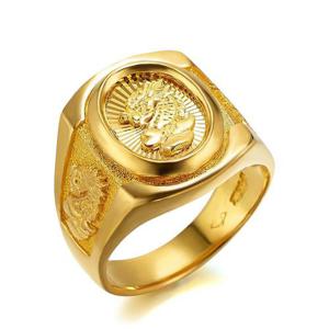 [한국금다이아몬드] 남자 순금 빛 용 반지 24K 11.25g 애끼 검지 중지