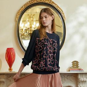 [마르조][마르조][1종]네크 포인트 블라우스_QBMFB017