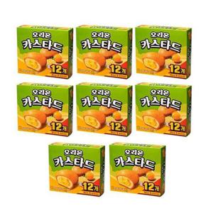 [오리온]무료배송 오리온 카스타드 276g 12개입 8개 (34170168)