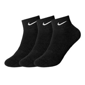 나이키 에브리데이 라이트웨이트 3켤레 세트 단목 스포츠 헬스 러닝 양말 블랙 SX7677-010